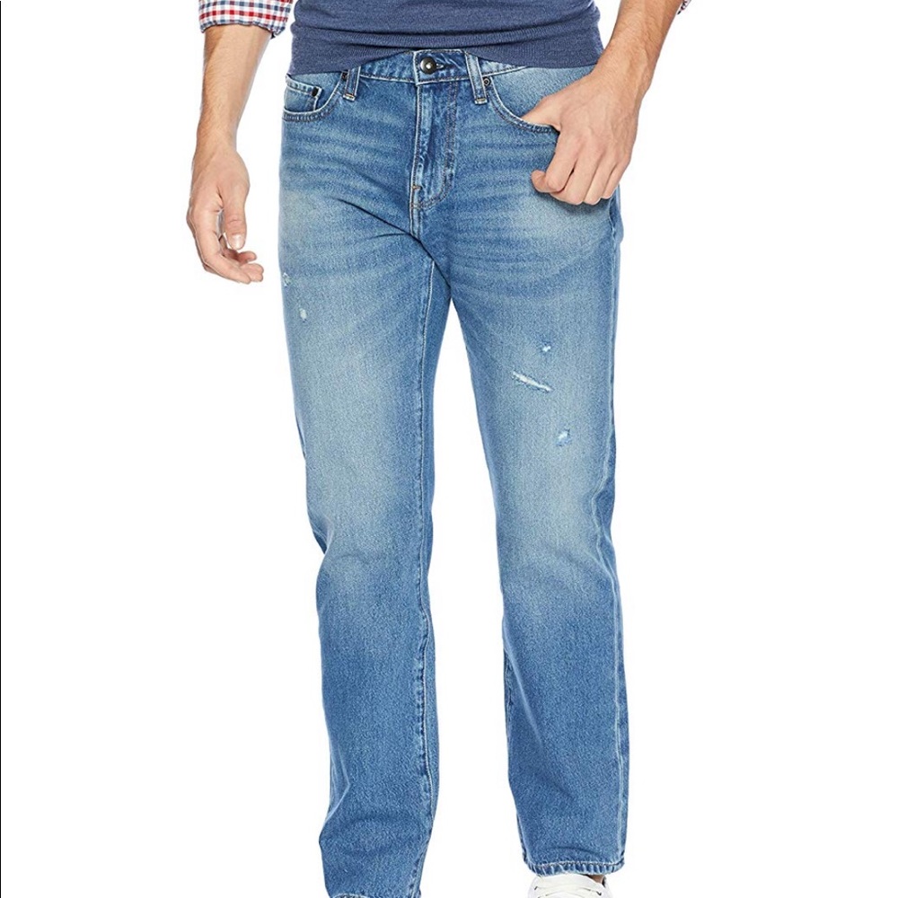Men's Straight-Fit Jean Destroy 36W x 33L